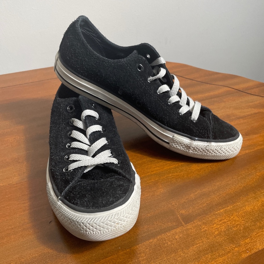 Stylish Black Canvas‎ Sneakers